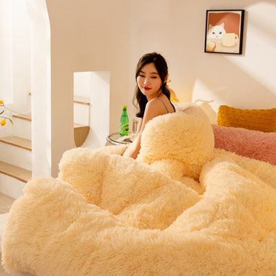 King Size Aanpasbare kleur Alle seizoenen Warm Organic Puffy Quilt