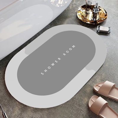 Afbeelding toont badkamer vloer badmat resistent badmat tapijt voor douche kamer