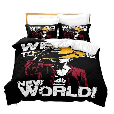 1.8m beddengoed sets met aangepaste foto printen 3D cartoon personages en 40 stof tellen