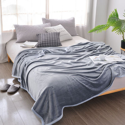 Verdikte melkwolle koraal flannel sofa bedekking voor kantoor dutje en airconditioning