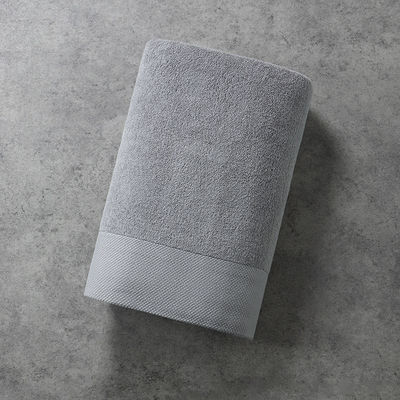 Super Absorberend Custom Dikke zachte badkamer baddoek Set Stof Polyester / katoen