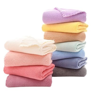 Home Hotel Reis Spa Zachte en absorberende Koralen fluweel Baddoek voor kinderen 50*100