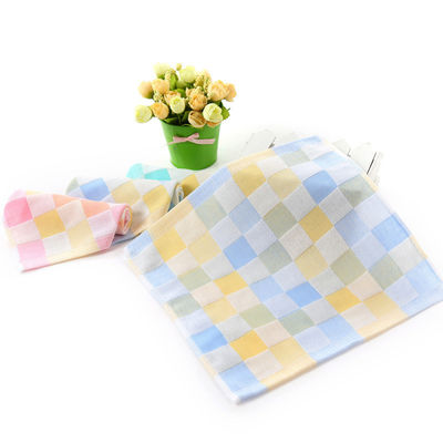 Cartoon Plaid Hooded Handdoek in aangepaste kleur voor Kindergarten Kinderenvoeding