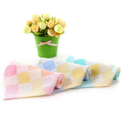 Cartoon Plaid Hooded Handdoek in aangepaste kleur voor Kindergarten Kinderenvoeding