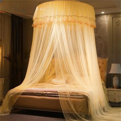 Bescherm uw slaap met onze koepel plafond muggennet 1,5/1,8/2m Bed Grootte Groene kleur