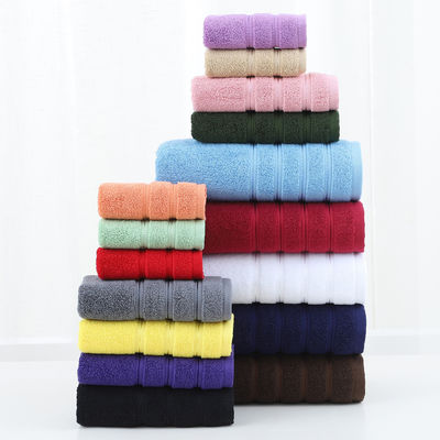 Custom Logo Hotel Baddoek Set 100% katoen Duurzame baddoek voor thuis