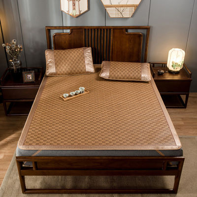 Blijf koel en comfortabel deze zomer met een aanpasbare drie-stuk Rattan Mat Set