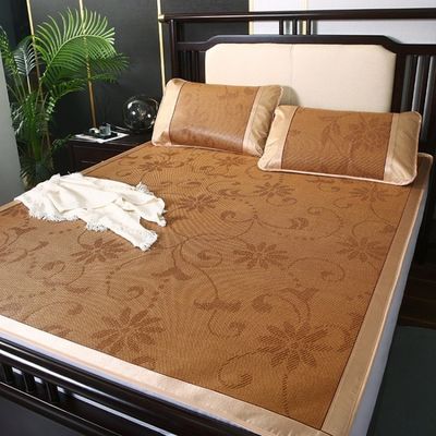 Blijf koel en comfortabel deze zomer met een aanpasbare drie-stuk Rattan Mat Set