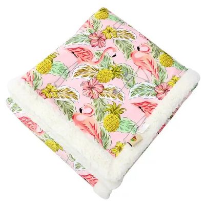 Kerstmatige gedrukte Sherpa gooi zachte knus pluis fleece dekens voor sofa bedden winter