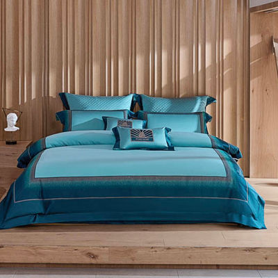 Kalkoen katoenen beddengoed sets 4 stuk woven set hypoallergeen gepoetste microfiber beddengoed