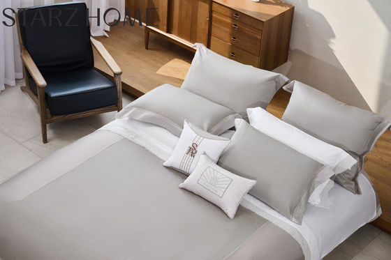 Kalkoen katoenen beddengoed sets 4 stuk woven set hypoallergeen gepoetste microfiber beddengoed