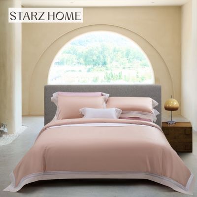 Hotel 3-4kg Jacquard katoenen beddengoed met 100% katoenen kussenschuil en zachte textuur