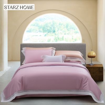 Hotel 3-4kg Jacquard katoenen beddengoed met 100% katoenen kussenschuil en zachte textuur