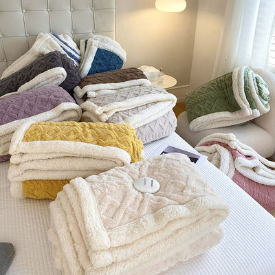 Multifunktioneel omkeerbaar vlies deken 180*200cm 2,5kg Bed Essentials