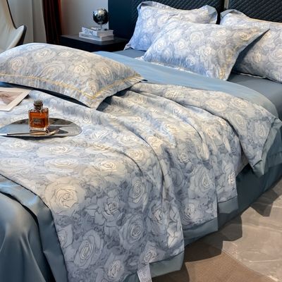 Nationale normen Kleurvastheid Klasse IJssilk Bedden Set Beddekbed voor 2,0m Bed