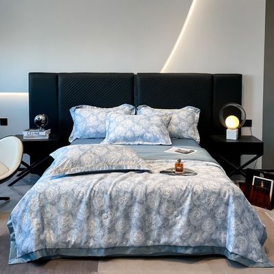 Nationale normen Kleurvastheid Klasse IJssilk Bedden Set Beddekbed voor 2,0m Bed