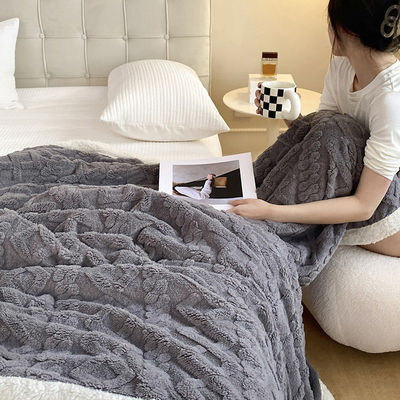 Multifunktioneel omkeerbaar vlies deken 180*200cm 2,5kg Bed Essentials