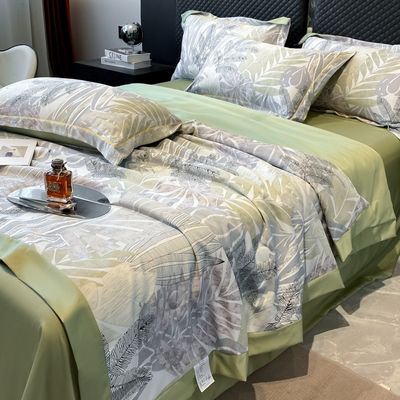 Nationale normen Kleurvastheid Klasse IJssilk Bedden Set Beddekbed voor 2,0m Bed