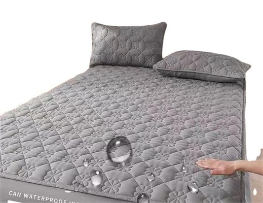 Mode gewassen katoenen dekbed set Matrasbeschermer voor Twin Full King Queen Size