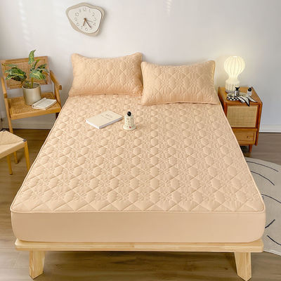 Mode gewassen katoenen dekbed set Matrasbeschermer voor Twin Full King Queen Size