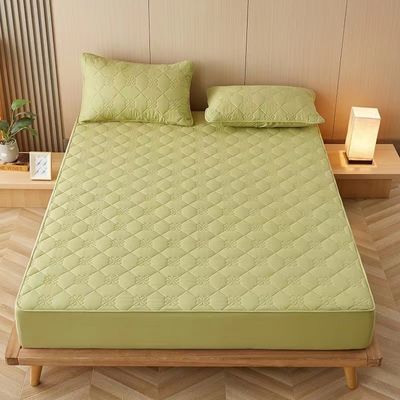 Mode gewassen katoenen dekbed set Matrasbeschermer voor Twin Full King Queen Size