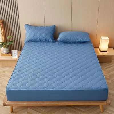 Mode gewassen katoenen dekbed set Matrasbeschermer voor Twin Full King Queen Size