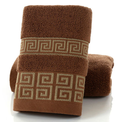 Luxe hotel borduurwerk op maat dik superzacht badkamer bad 100% katoenen handdoek sets