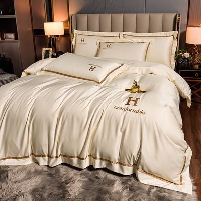 Niet wegwerp luxe beddengoed IJssilk beddengoed Set voor comfortabele slaap