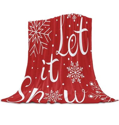Kerstpullover print superzacht flanellen deken duurzaam beddengoed voor kinderen