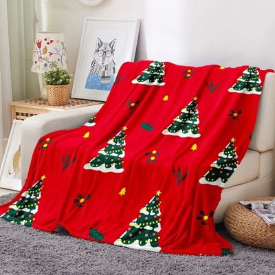 Kerstpullover print superzacht flanellen deken duurzaam beddengoed voor kinderen