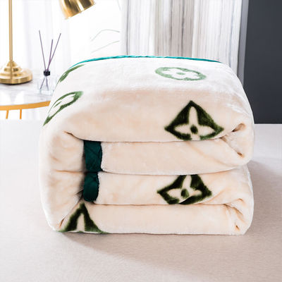 Multifunktioneel populair sublimatie deken voor de winter Luxe Bed Printed Home Deken
