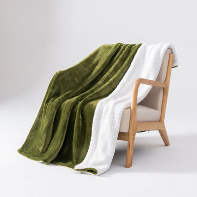 Lichte vloot flannel vlies beddek deken gezellig pluis microfiber comforter set