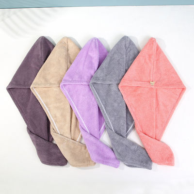 Home Hotel Spa Microfiber douchekap voor droge haar handdoek promotie