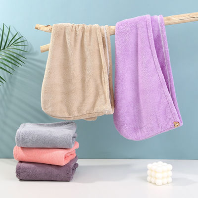 Home Hotel Spa Microfiber douchekap voor droge haar handdoek promotie