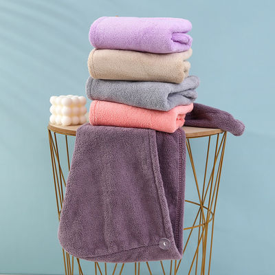 Home Hotel Spa Microfiber douchekap voor droge haar handdoek promotie