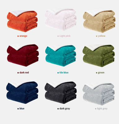 Lichte vloot flannel vlies beddek deken gezellig pluis microfiber comforter set