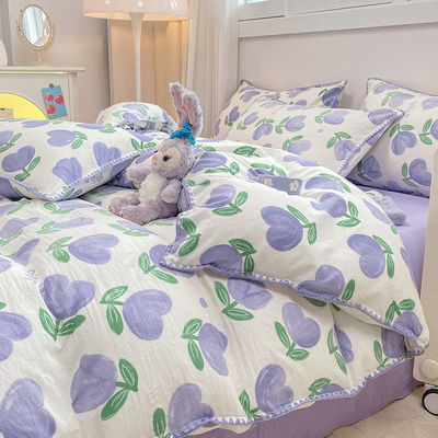 Kleurvastheid Graad 4 Bedden voor King Size Bedden en Comforter Sets