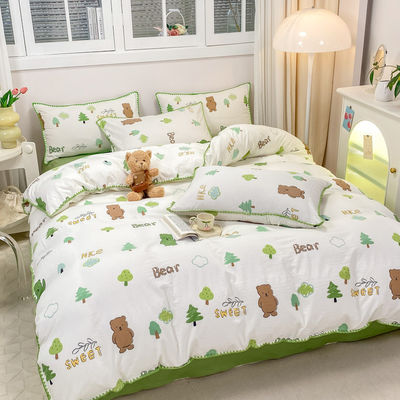 Kleurvastheid Graad 4 Bedden voor King Size Bedden en Comforter Sets