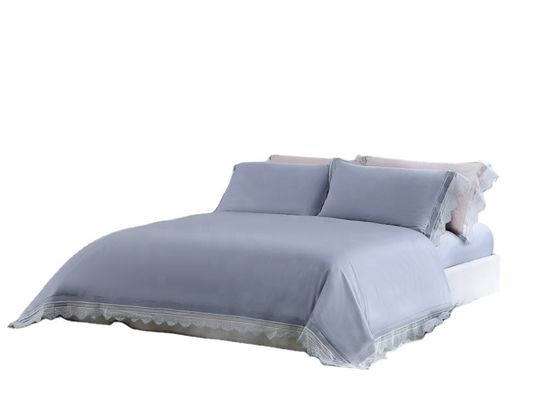 3-4kg Luxe Satin Zilk Hotel Bedden Set met prachtig Prachtig Jacquard Patroon