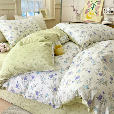 All-Season Comforter Set A-Class Aerobic Double Layer Garn Vierstuk Set uit Frankrijk