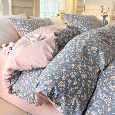 All-Season Comforter Set A-Class Aerobic Double Layer Garn Vierstuk Set uit Frankrijk
