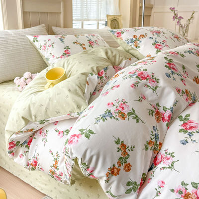 All-Season Comforter Set A-Class Aerobic Double Layer Garn Vierstuk Set uit Frankrijk
