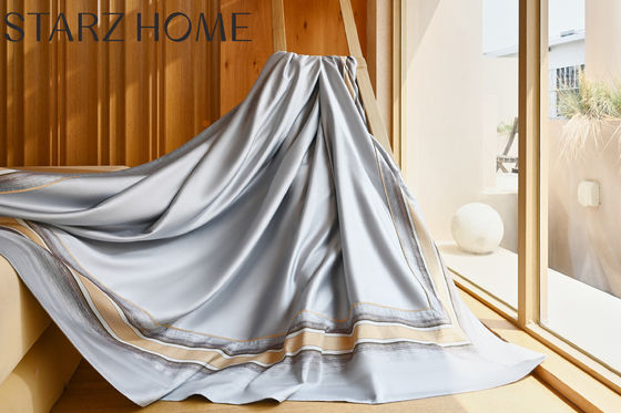 High Count Pima Cotton Jacquard Patchwork Bedden in moderne luxe design stijl