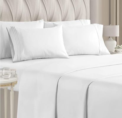 Foto toont duurzaam bamboe bed voor een zijdeachtige en comfortabele slaap