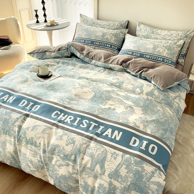 King Size Bed Set 100% Polyester 3D beddek Luxe bedden Modern stijl