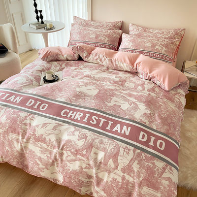 King Size Bed Set 100% Polyester 3D beddek Luxe bedden Modern stijl