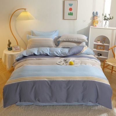 Huwelijksbedden Tipe Huwelijksbedden Vierdelige set in 100% katoen voor huis Hotel ziekenhuis School