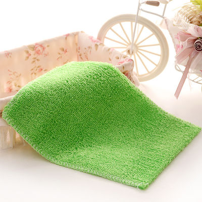 Rectangular Microfiber Keuken Reiniging Handdoek met Kleine Streep Stof en Klant Logo