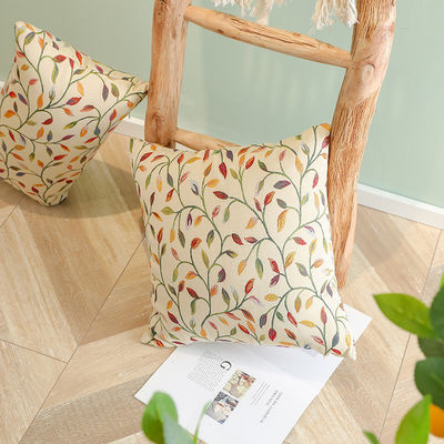 Niet wegwerpbaar Jacquard Willow Leaf Pillow 450/350g 3D Sanding Pillow Core Inclusief