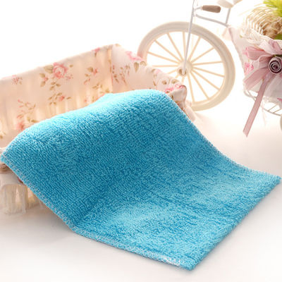 Rectangular Microfiber Keuken Reiniging Handdoek met Kleine Streep Stof en Klant Logo